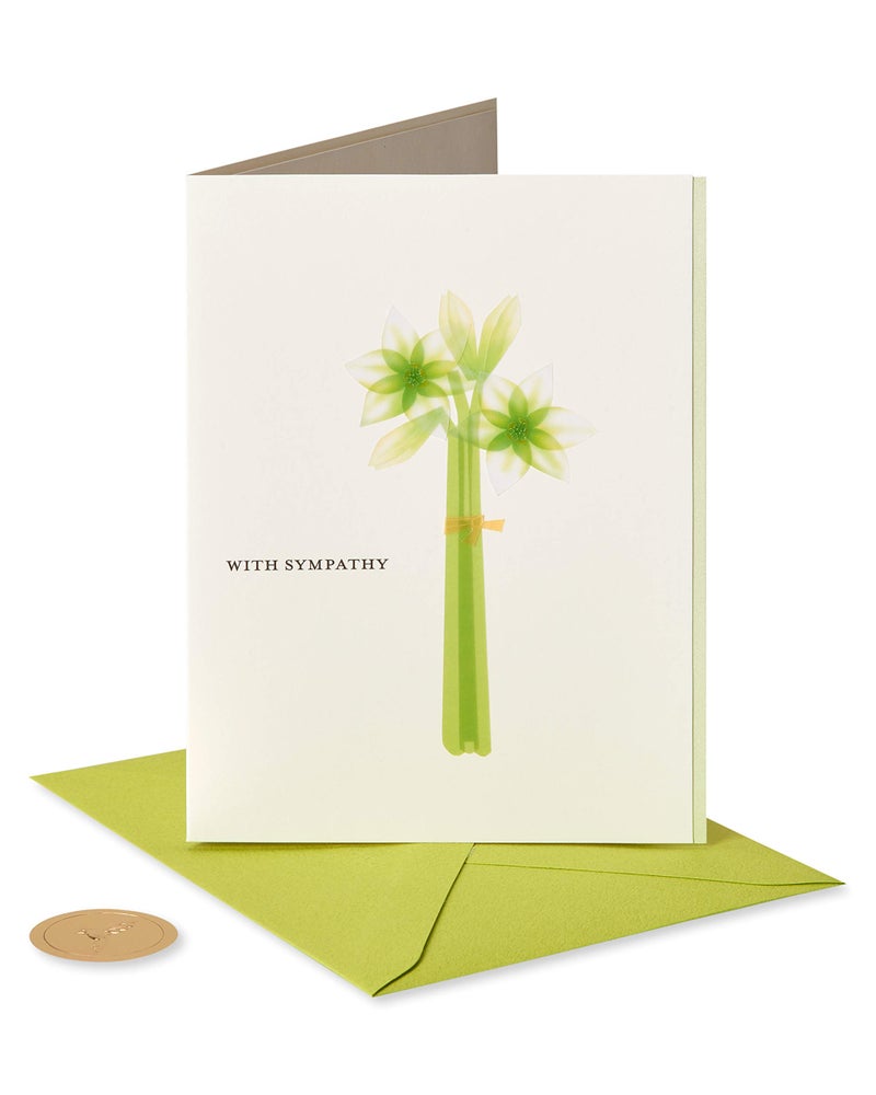 Papyrus Sympathy Card (Comfort and Support) - Image 4